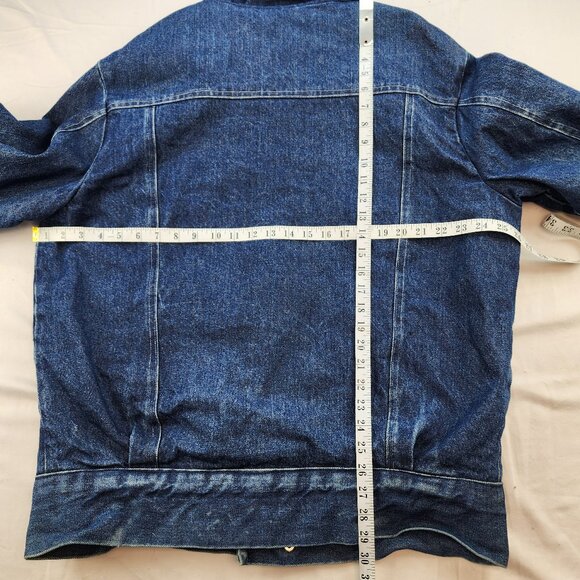 Vintage Denim Insulated Jean Jacket Buttons (2XL - 50) - Picture 7 of 8